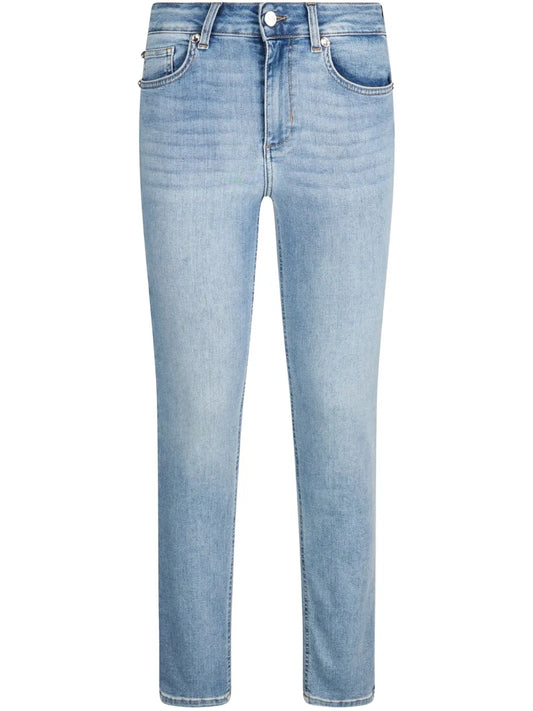 High-Waisted Skinny Jeans