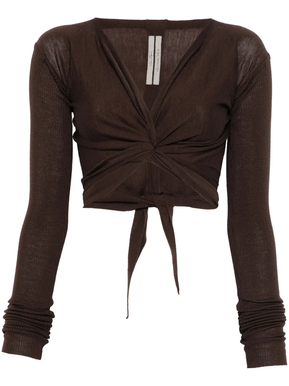 Crop Wrap Cardigan