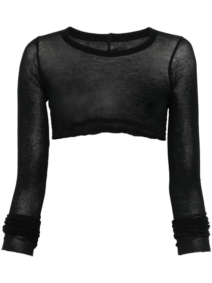 Longsleeved Cropped T-Shirt