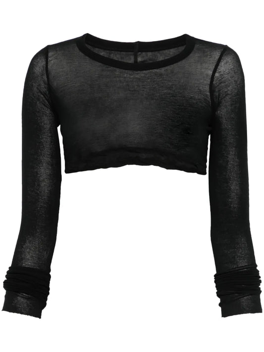 Longsleeved Cropped T-Shirt