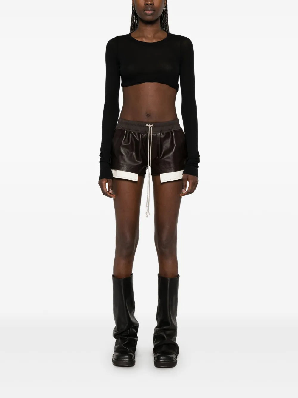 Longsleeved Cropped T-Shirt