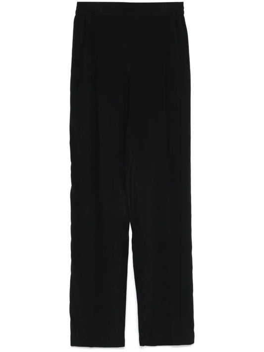 Pipe-Trim Detailed Trousers