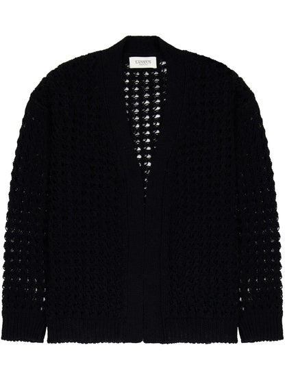 Knitted Cotton Boxy Cardigan