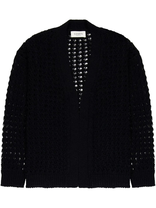 Knitted Cotton Boxy Cardigan