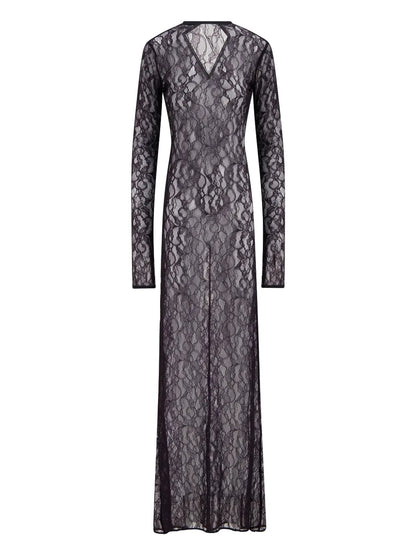 Chantilly Lace Maxi Dress