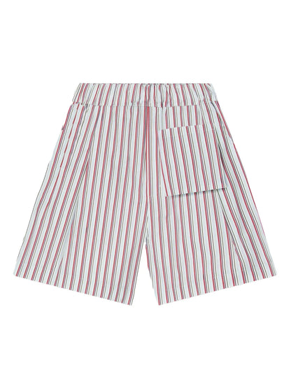 Cotton Wide Leg Bermuda