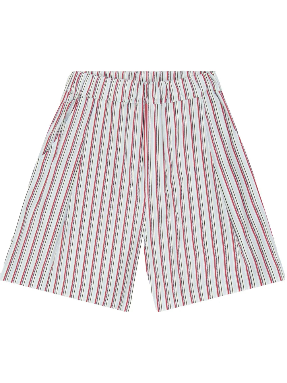 Cotton Wide Leg Bermuda