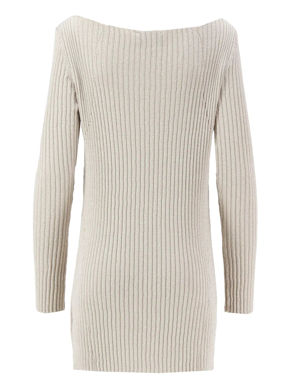Knitted Lurex Mini Dress