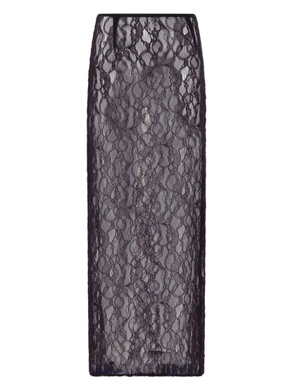 Chantilly Laced Midi Skirt