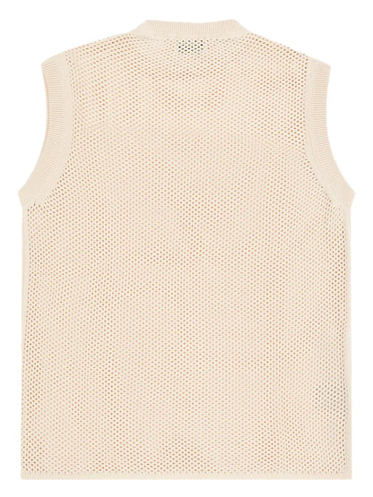 Open-Knit Vest