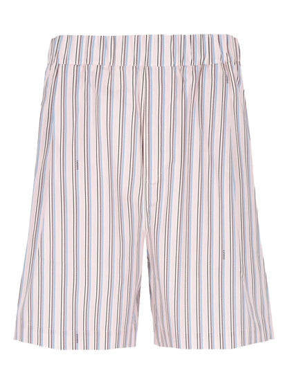 Striped Bermuda Shorts