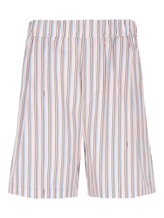 Striped Bermuda Shorts