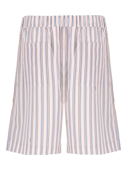 Striped Bermuda Shorts