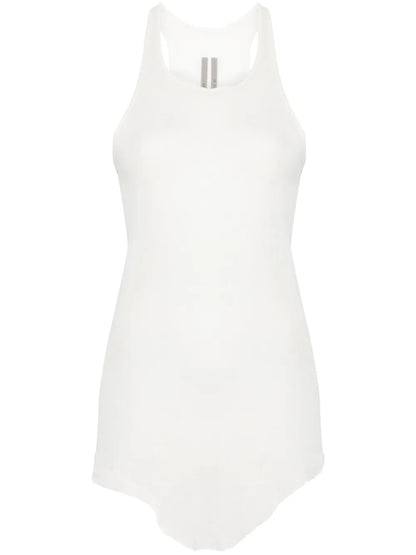 Fine-Ribbed Tank Top