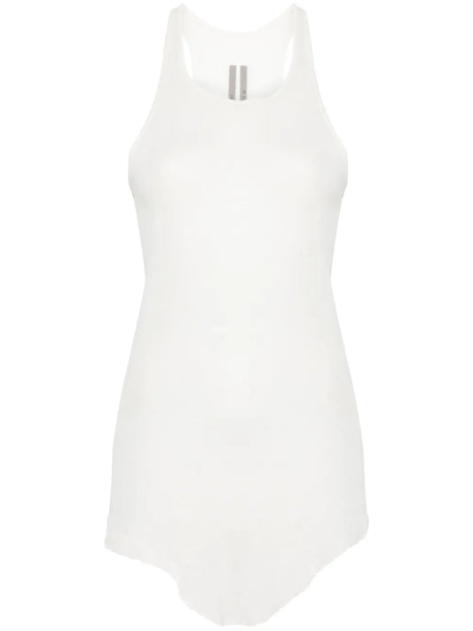Fine-Ribbed Tank Top