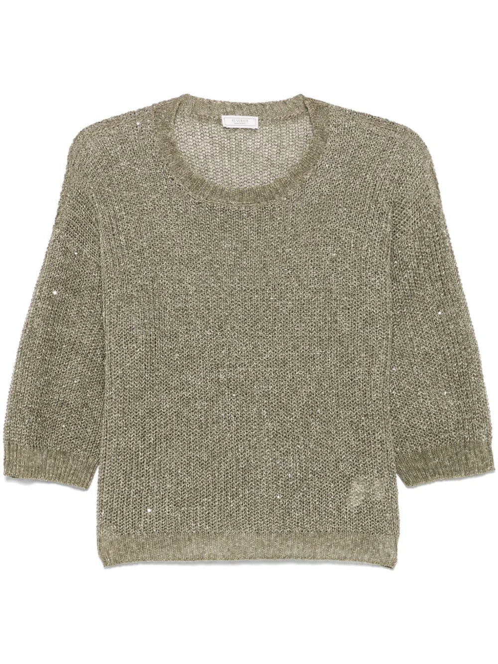 Sequin-Embellished Sweater