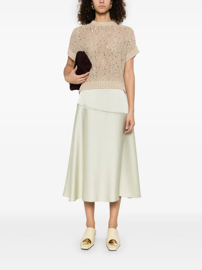 Sequin-Embellished T-Shirt