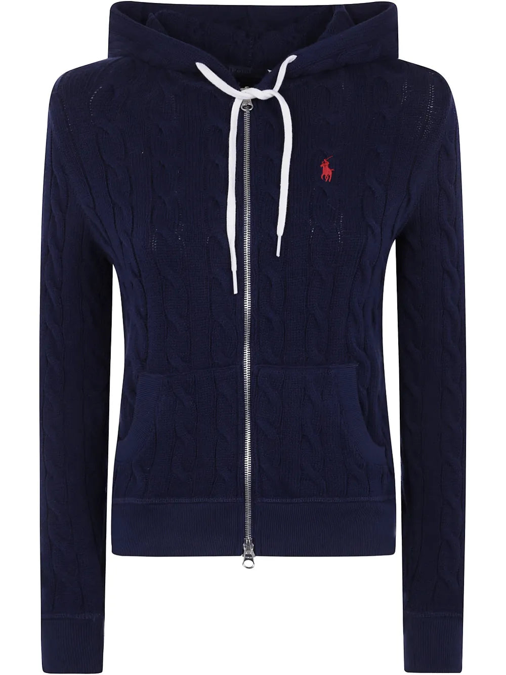 Cable-Knit Hoodie