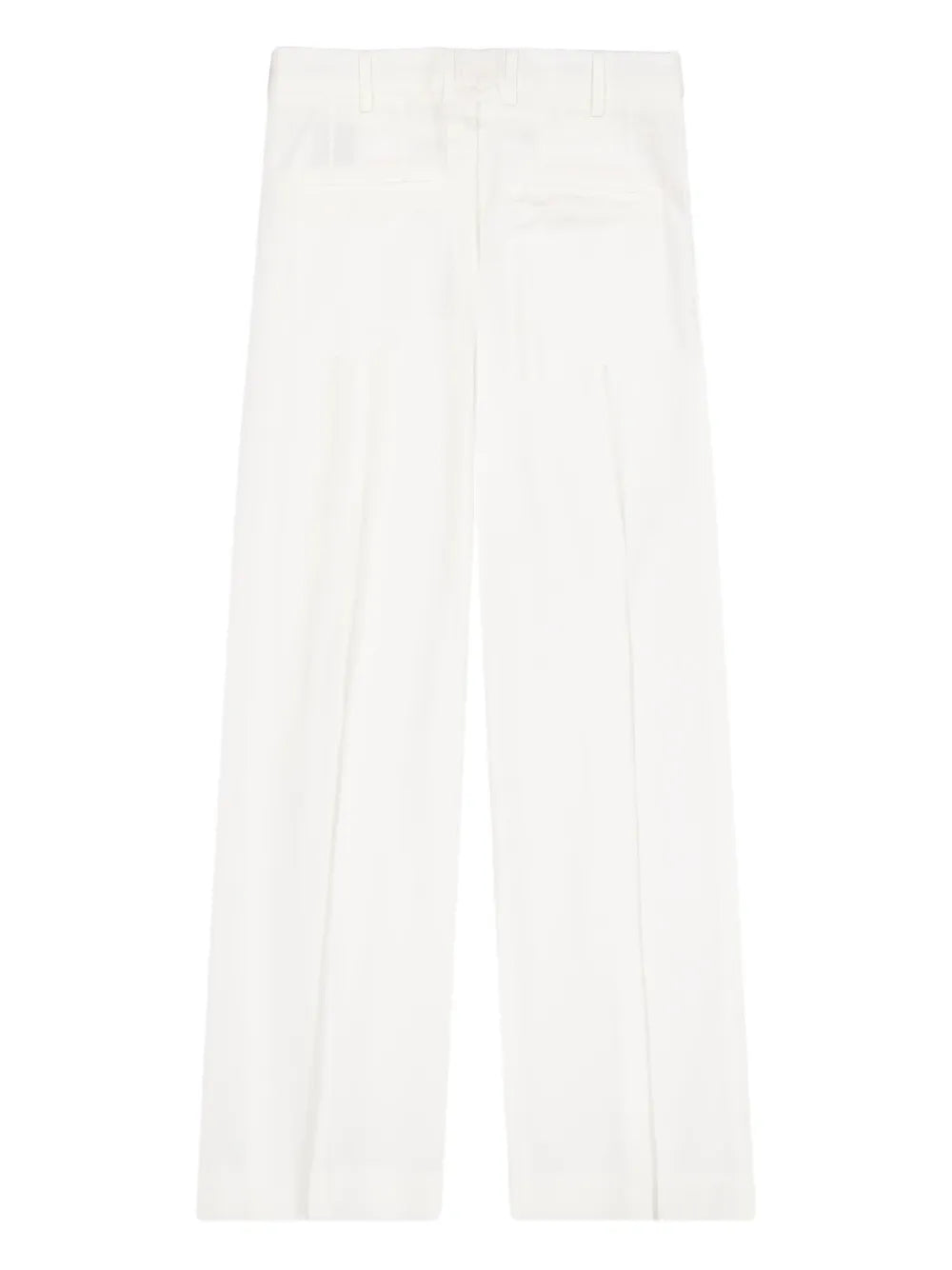 Pleated Wide-Leg Trousers