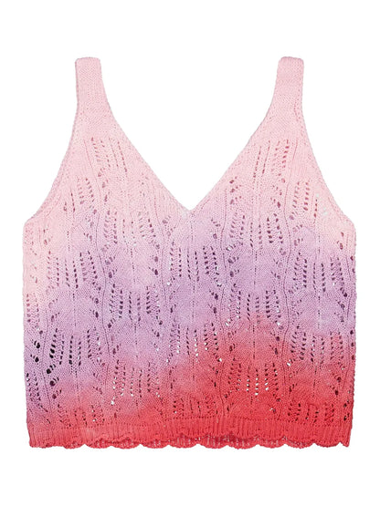Boxy Knitted Tank Top