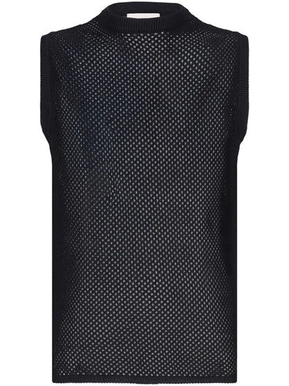 Open-Knit Vest