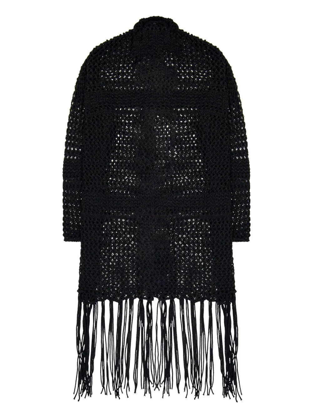 Oversize Open-Knit Cardigan