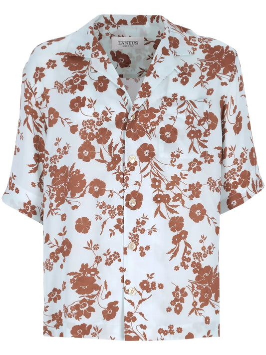 Floral-Print Shirt