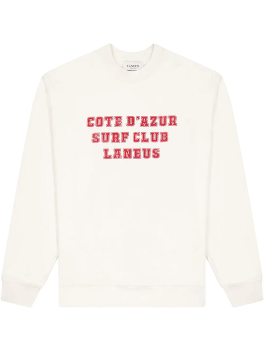 Slogan-Print Sweatshirt