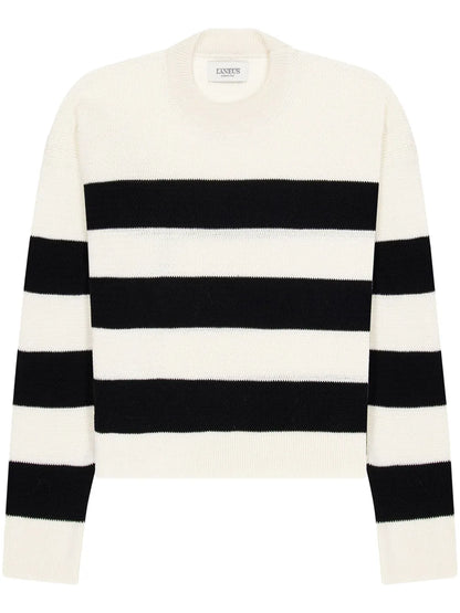 Striped Crew-Neck Jumper