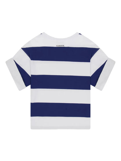 Stripped Jersey T-Shirt