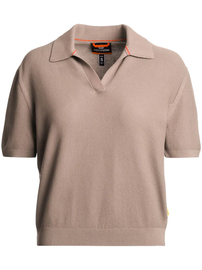 Short-Sleeved Polo Top