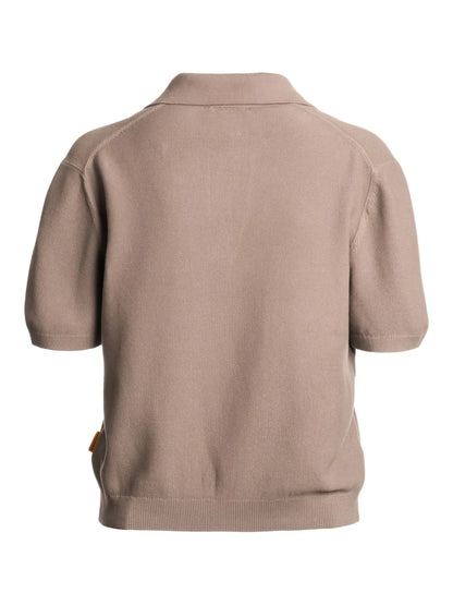 Short-Sleeved Polo Top