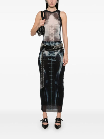 X-Ray Maxi Skirt