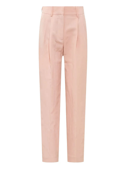 Pleat-Detail Trousers