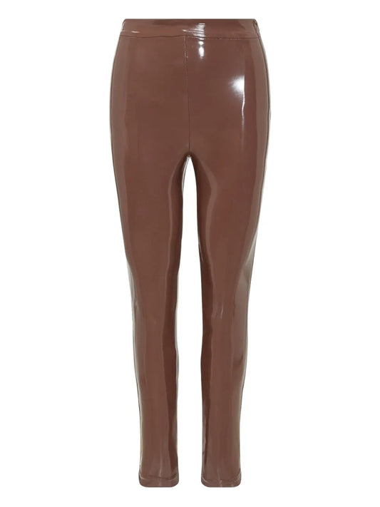 Vinyl-Effect Leggings