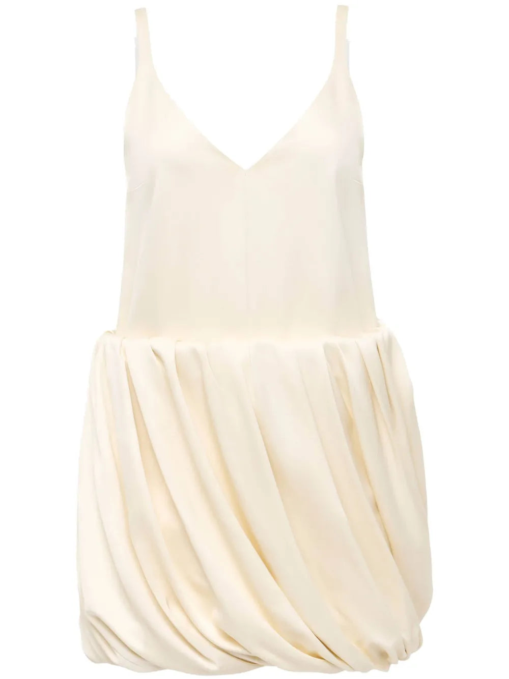 Rolled-Hem Slip Dress