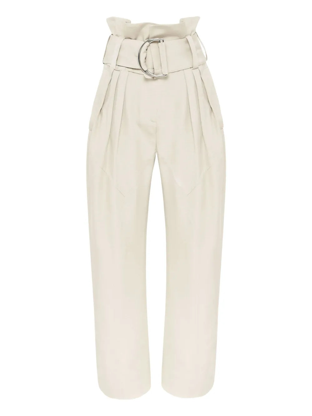 Gathered-Detail Trousers