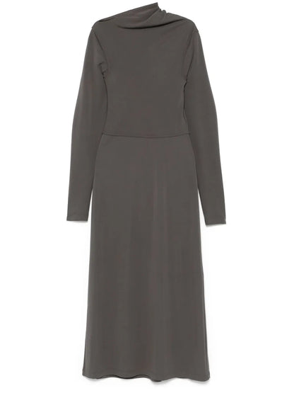 Draped Jersey Dress