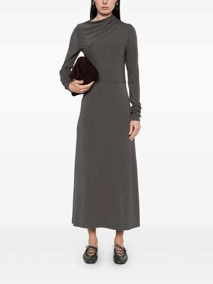 Draped Jersey Dress