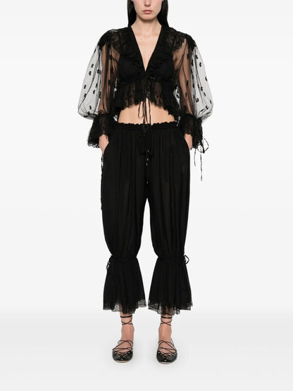 Lace Sheer Blouse