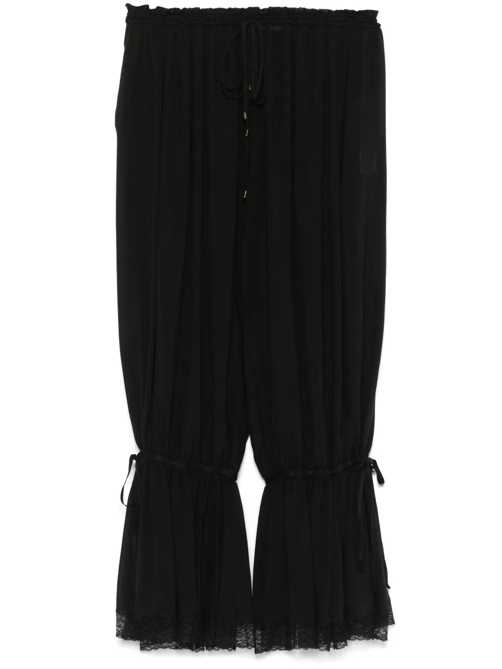 Cinched Cropped Trousers