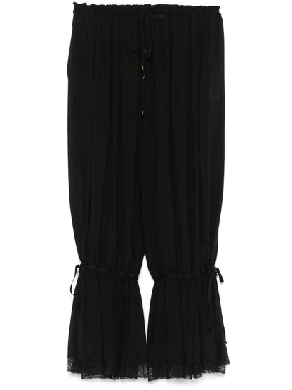 Cinched Cropped Trousers