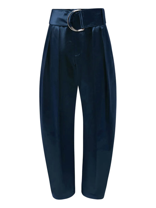 D-Ring Pleated Trousers