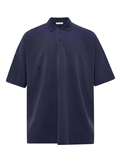 Anchor-Print Polo Shirt