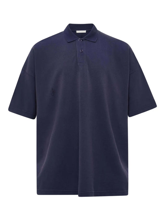 Anchor-Print Polo Shirt