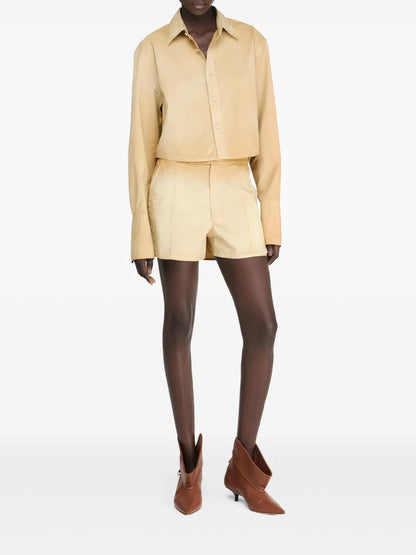 Garment Cropped Shirt