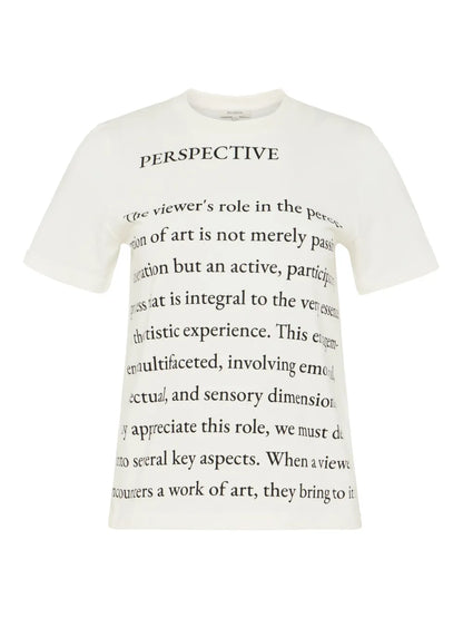 Text-Print T-Shirt