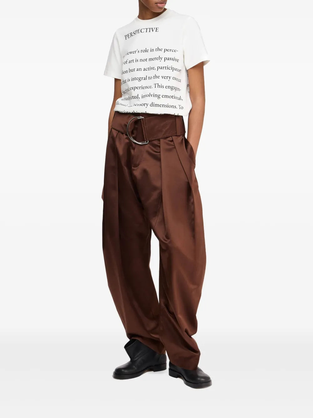 Text-Print T-Shirt