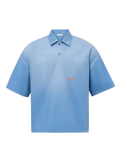 Oversized Logo Polo Shirt
