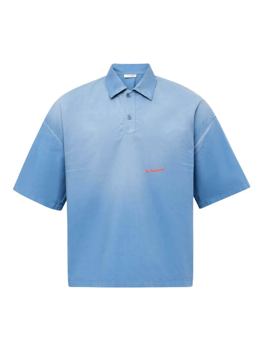 Oversized Logo Polo Shirt